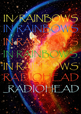 Radiohead In Rainbows Album Art