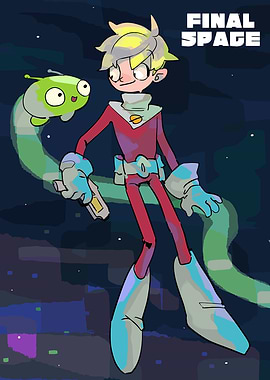Final Space Gary and Mooncake