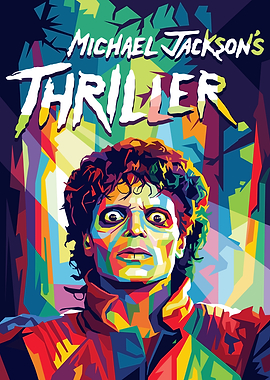 Michael Jackson's Thriller Pop Art