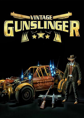 Vintage Gunslinger Game Art