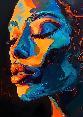 Abstract Portrait of a Woman