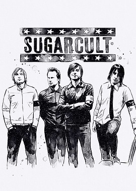 Sugarcult Band Illustration