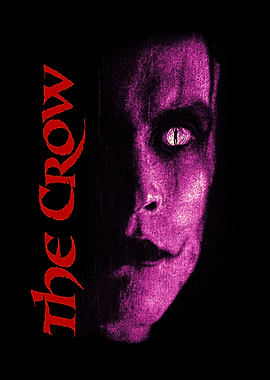 The Crow: Dark and Mysterious Portrait