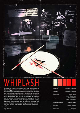 Whiplash Movie Poster