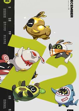 December 2023 Calendar with Zenless Zone Zero