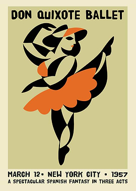 Don Quixote Ballet Poster