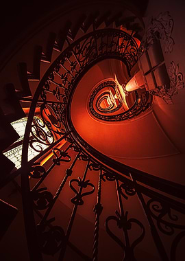 Ornate Spiral Staircase