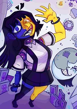 Ena character fan art illustration