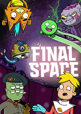 Final Space Characters in Space