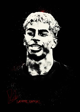 Lamine Yamal Portrait