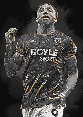 Callum Wilson Celebration Art