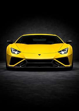 Sports Car Poster – Automotive Wall Art for Garage