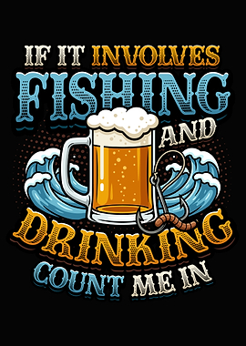 Fishing and Drinking Beer