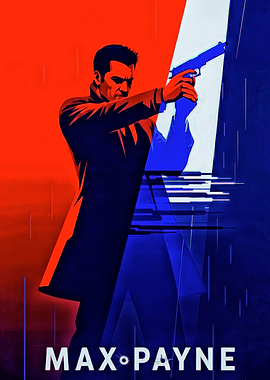 Max Payne Game Poster