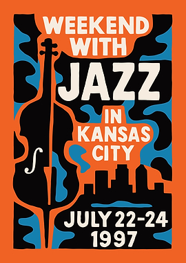 Weekend with Jazz in Kansas City Poster