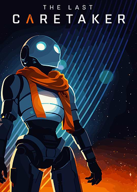 The Last Caretaker Robot Illustration