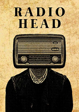 Radiohead Vintage Art