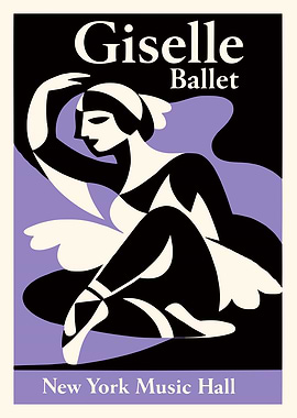 Giselle Ballet Poster