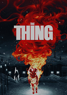 The Thing Movie Poster Art