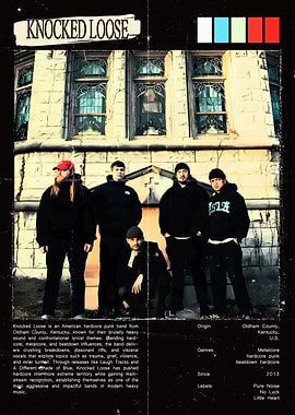 Knocked Loose Band Poster