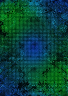 Abstract Blue and Green Gradient Background 2S
