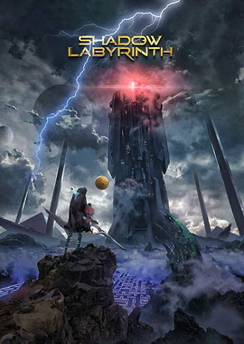 Shadow Labyrinth Sci-Fi Poster