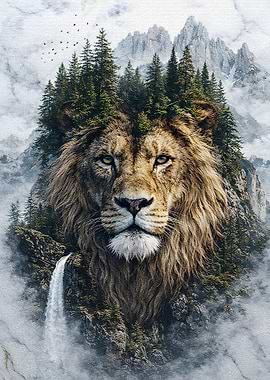 Lion The Royal Watcher of the Verdant Realm