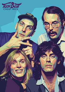 Cheap Trick Band Portrait