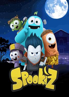 Spookiz Characters and Logo