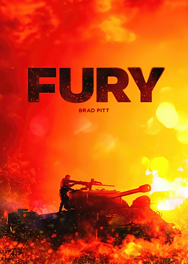 Fury Movie Poster