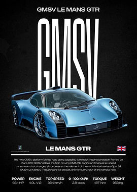 GMSV Le Mans GTR Sports Car