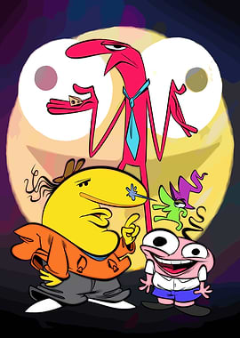 The Smiling Friends Characters