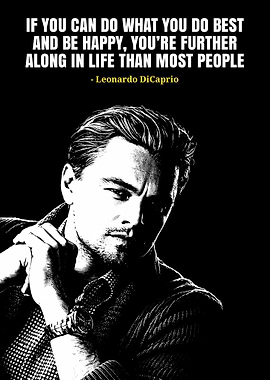 Leonardo DiCaprio Inspirational Quote