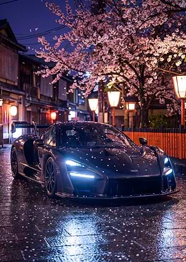 McLaren Senna in Cherry Blossom