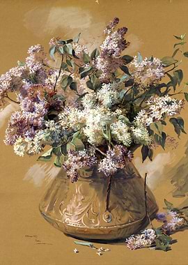 Vase of Lilacs