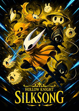 Hollow Knight Silksong Game Art
