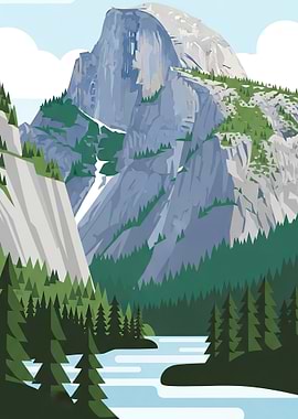 Yosemite National Park Landscape