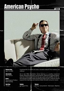 American Psycho Movie Poster