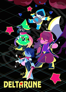 Deltarune Characters in Action