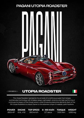 Pagani Utopia Roadster