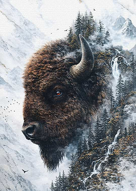 Bison Guardian of the Canopy