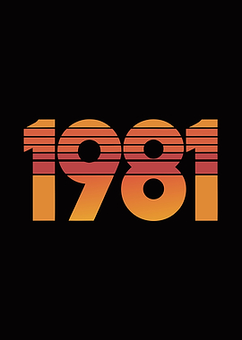 1981 Vintage Birthday