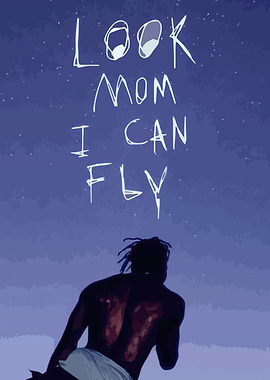 Look Mom I Can Fly Poster