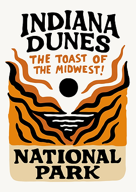 Indiana Dunes National Park Poster