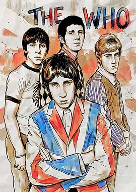 The Who Band Portrait