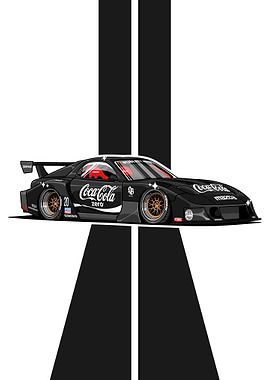 Mazda RX-7 Drift Car