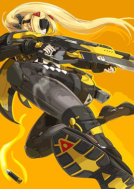 Anime Girl with Sniper Rifle