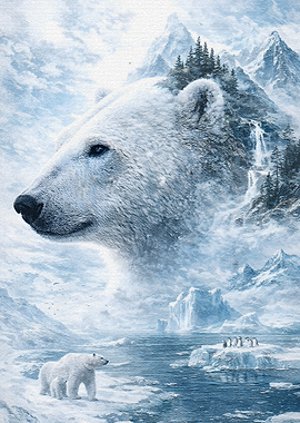 Polar Bear Guardian of the Northern Pole