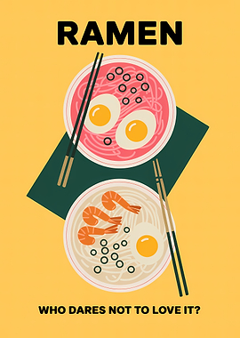 Ramen Food Poster