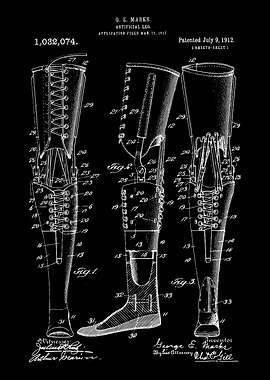 Artificial Leg blueprint